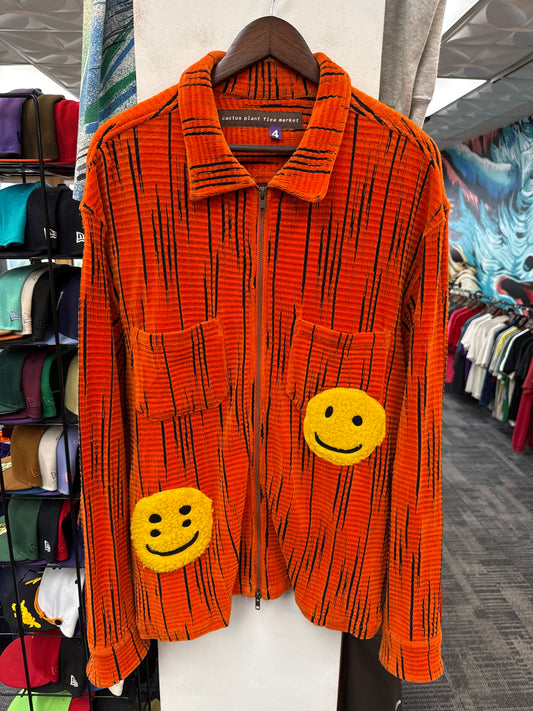 CPFM Orange Crush Zip Up Jacket