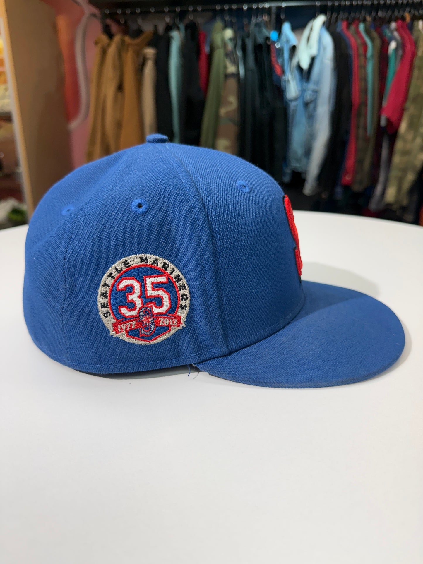 Mariners S Logo 35th Anniversary Fitted