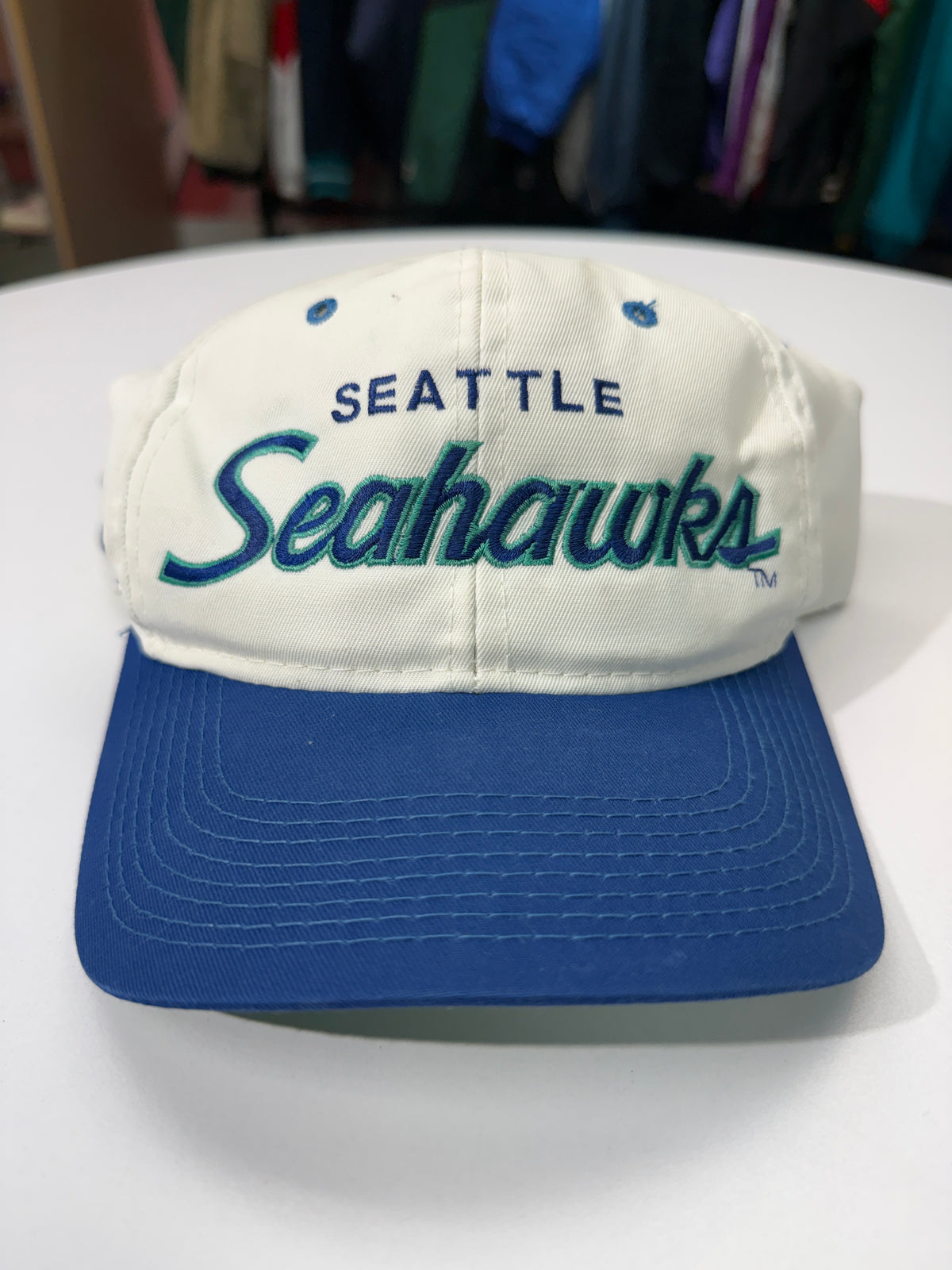 Vintage Seahawks Script SnapBack