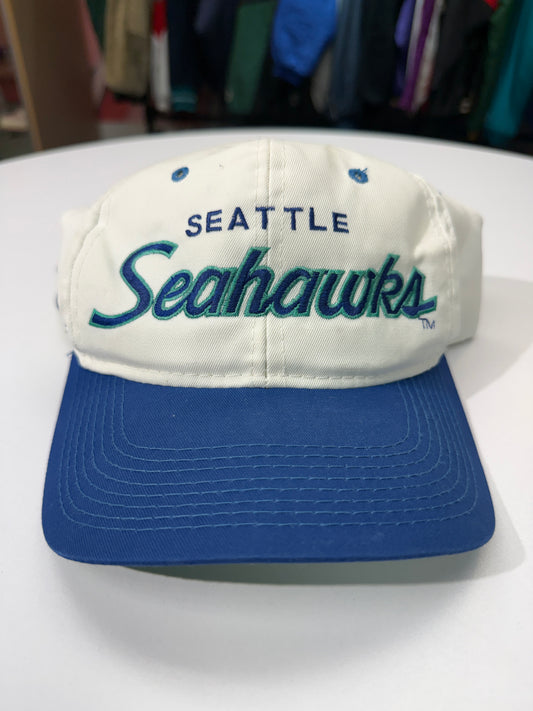 Vintage Seahawks Script SnapBack