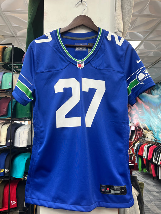 Nike Seahawks Riq Woolen Throwback Jersey
