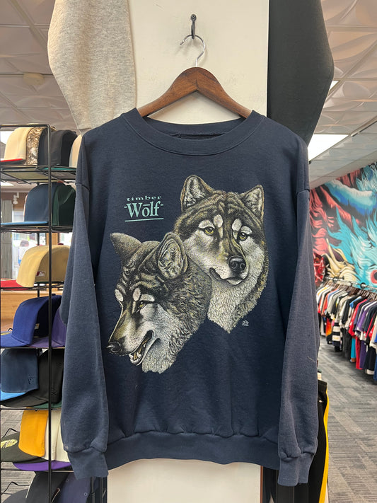 Vintage Timber Wolf Crewneck