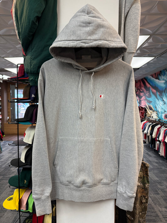 Vintage Champion Reverse Weave Grey Hoodie