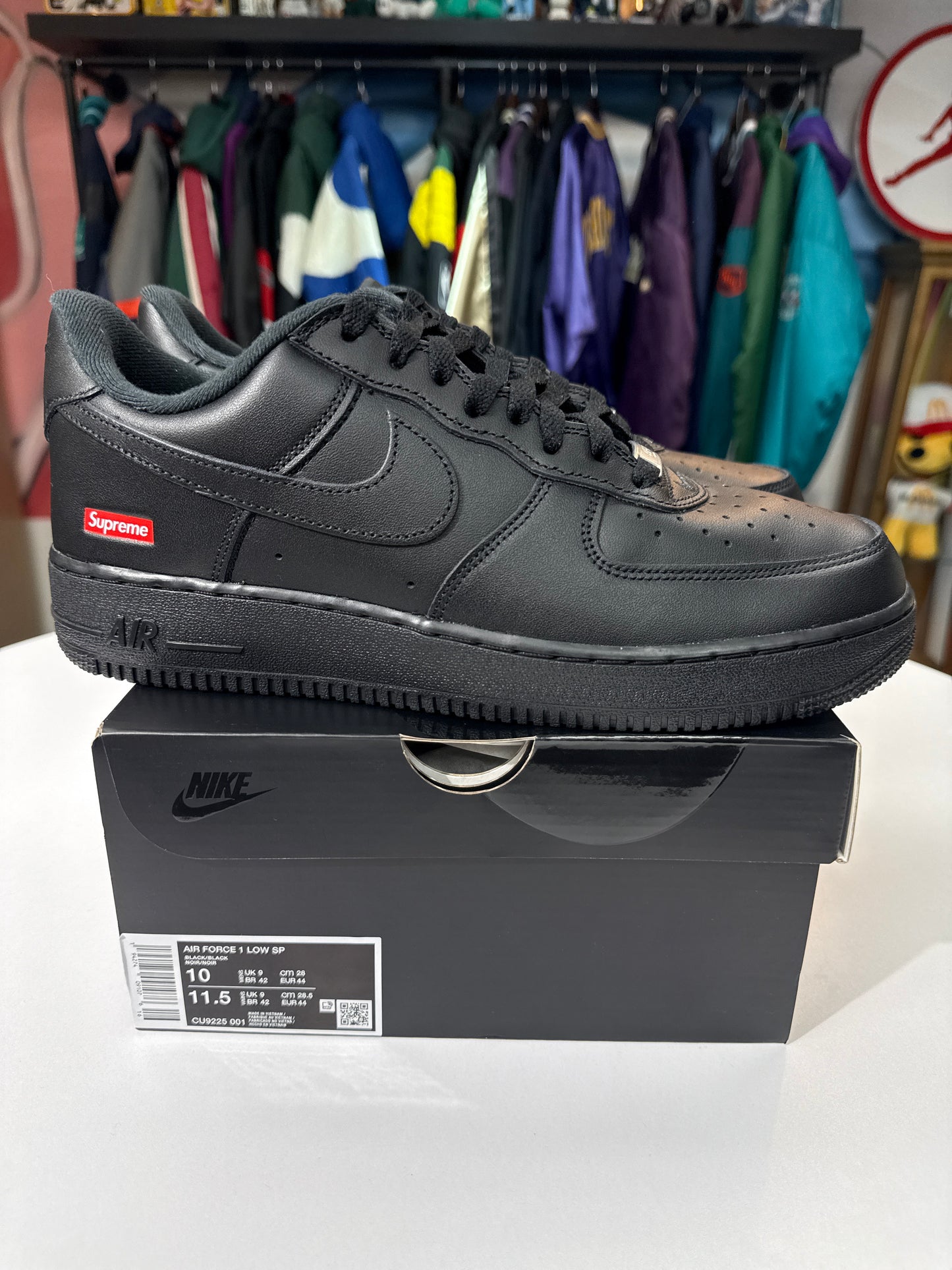 New Supreme x Nike AF1 Black