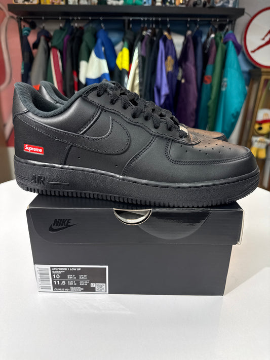 New Supreme x Nike AF1 Black