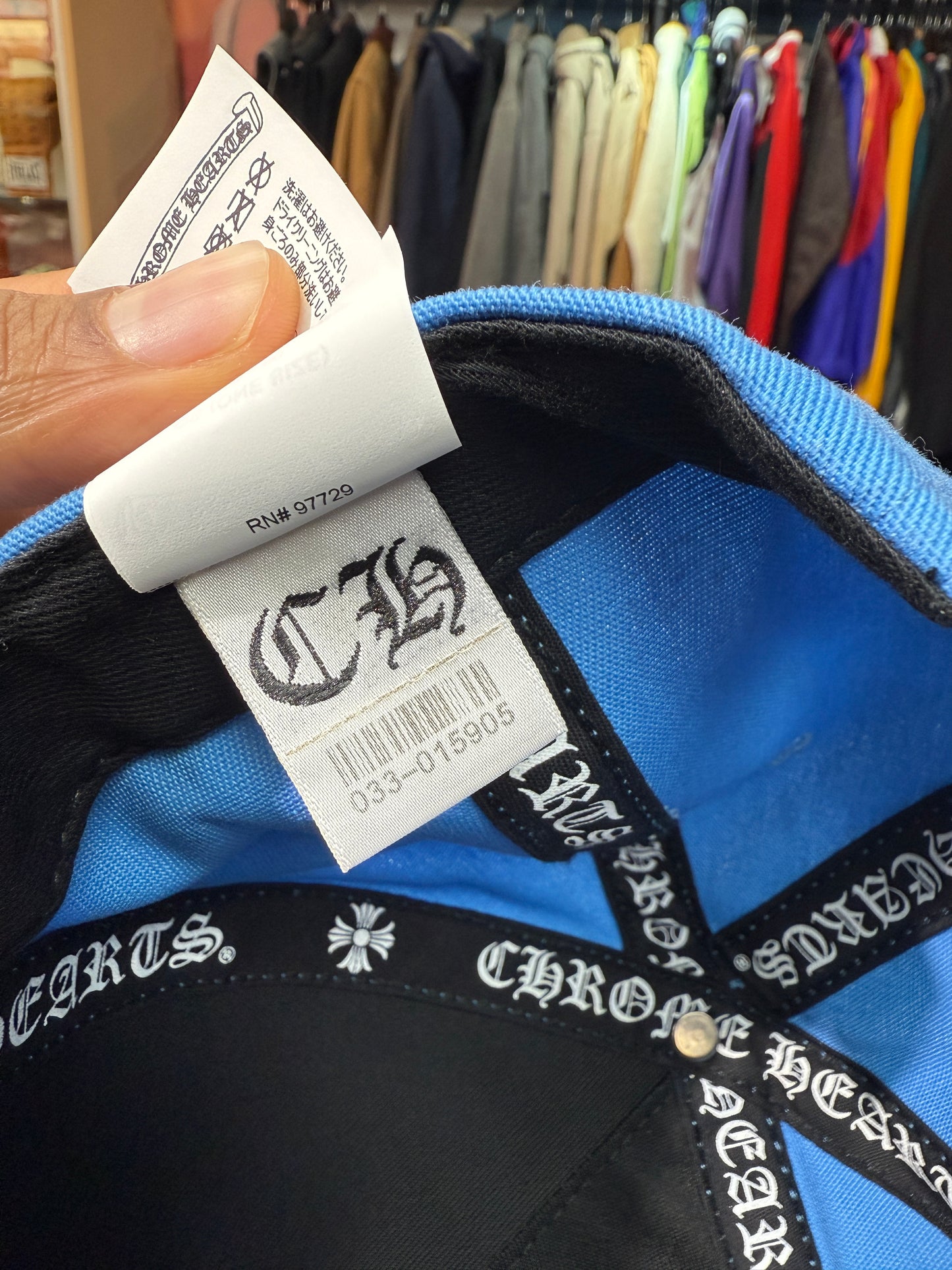 Chrome Hearts CH Baseball Hat