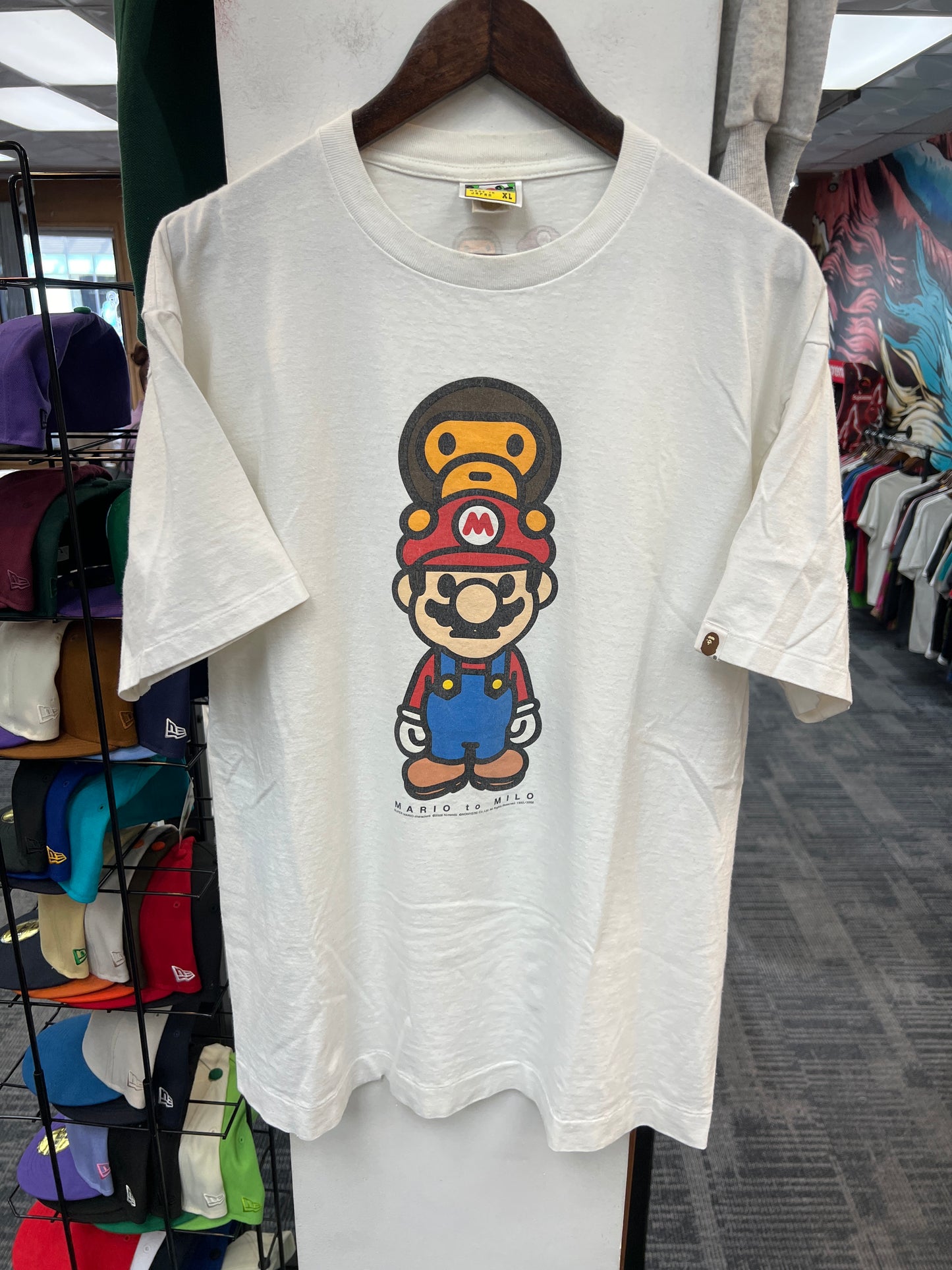BAPE x Nintendo “Mario to Milo” Tee 2008