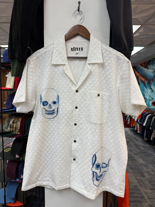 Tints Skull Button Up