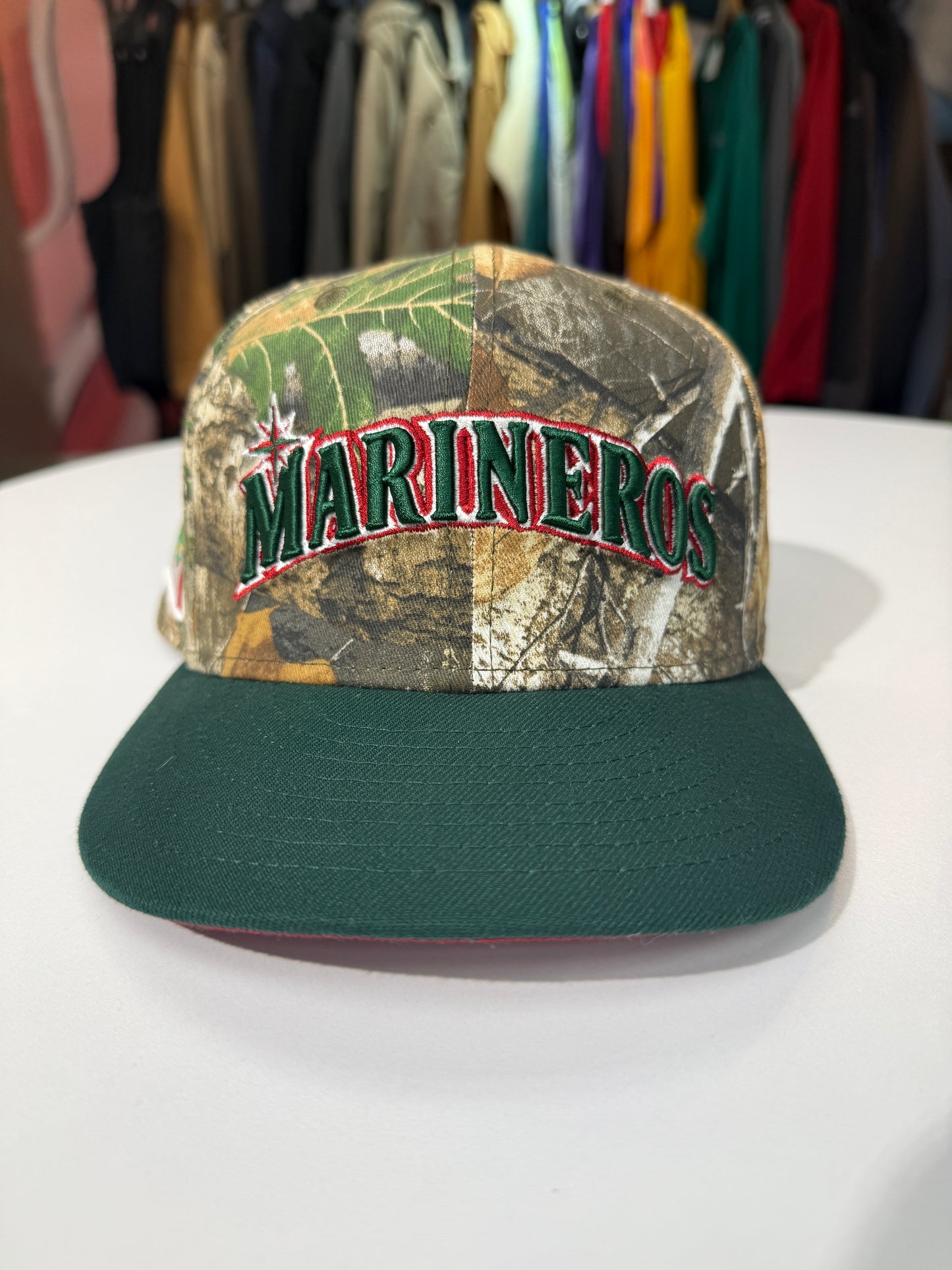 Seattle Mariners Marineros Camo Fitted