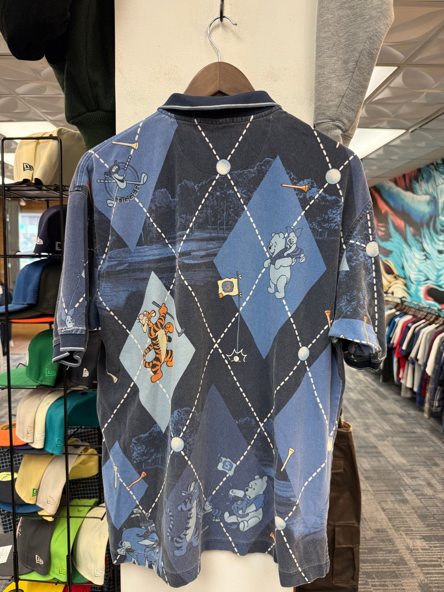Vintage Winnie The Pooh Tigger Polo