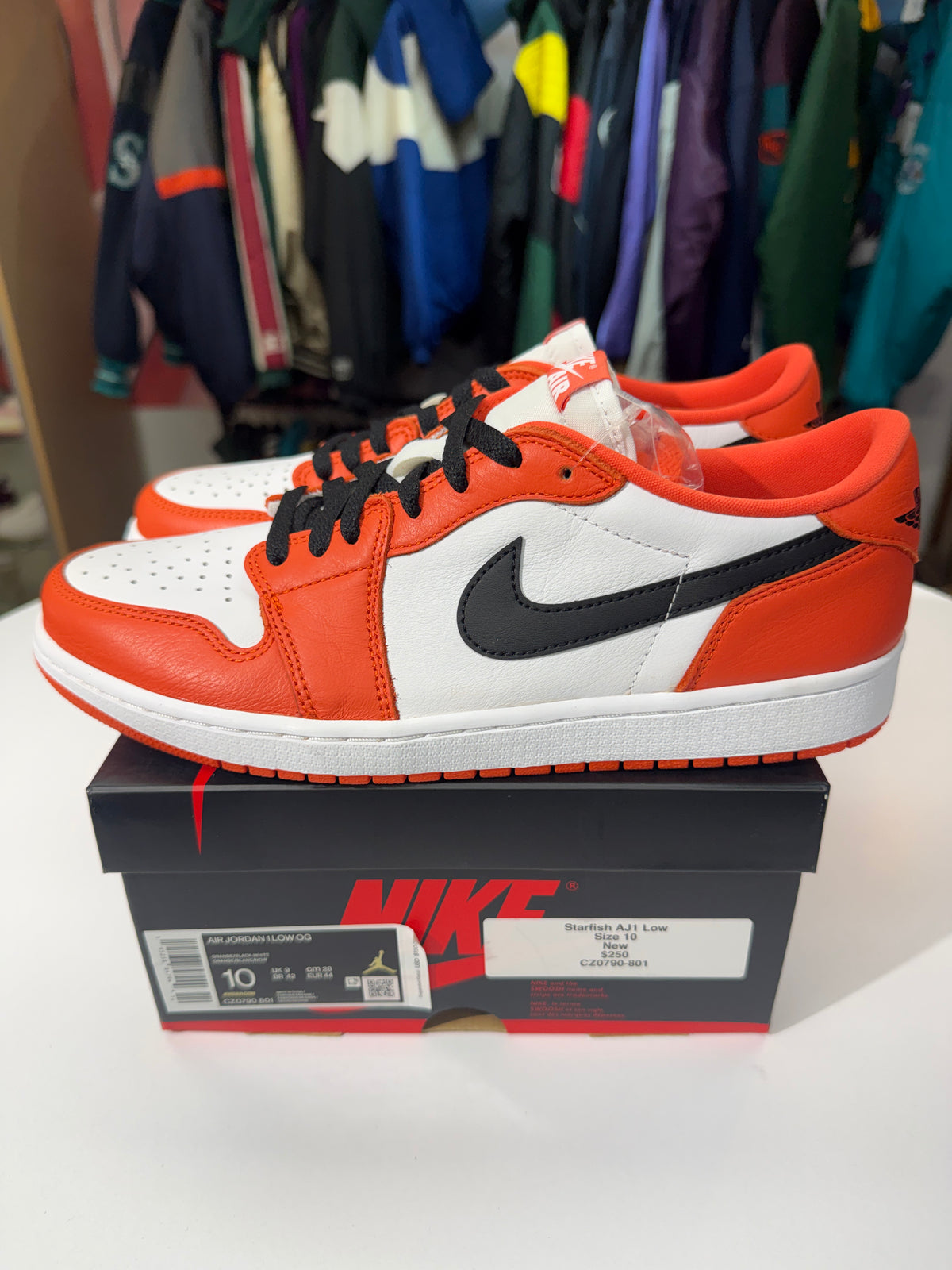 New Starfish Jordan 1 Low