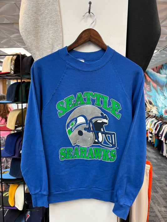 Vintage Seahawks Trench Crewneck