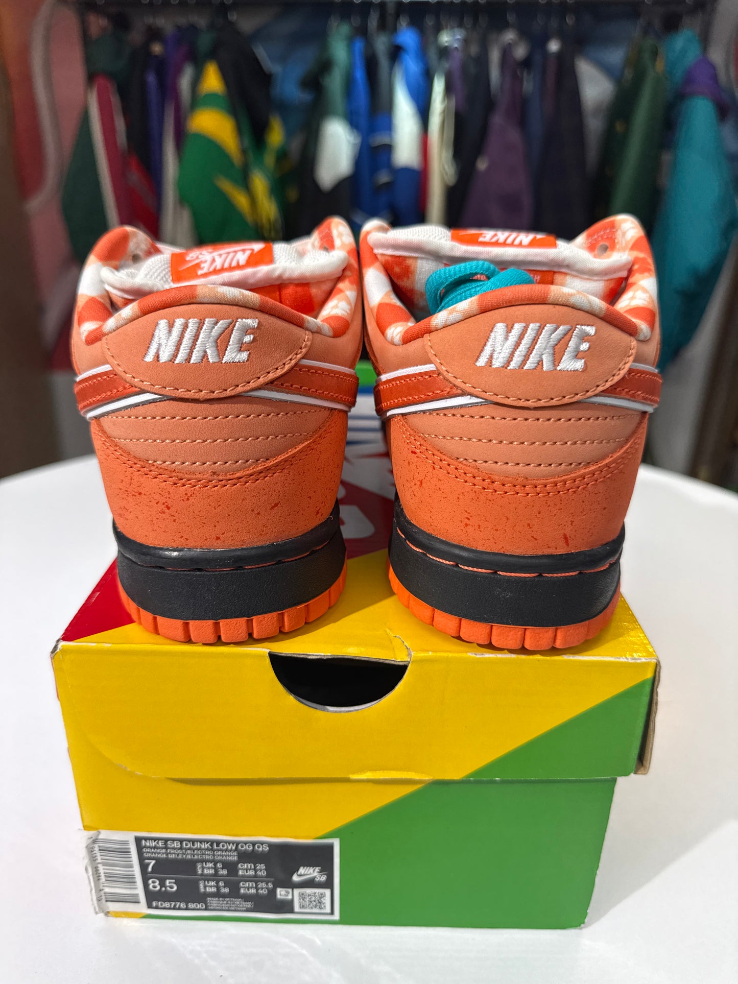 New Nike SB Dunk Low Orange Lobster