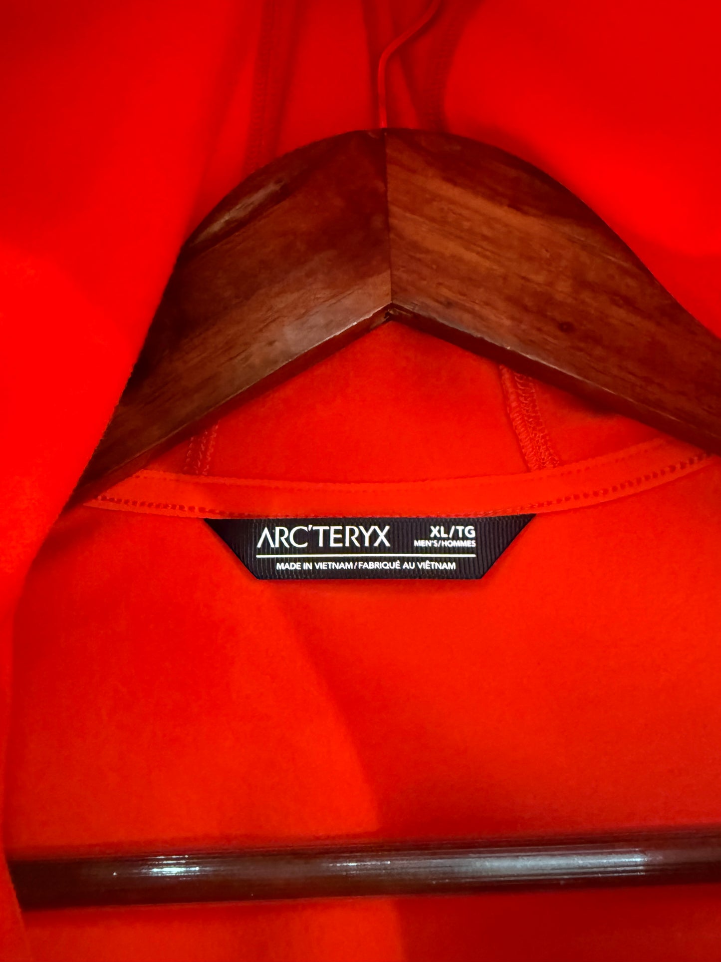Arc’teryx Kyanite Orange Hoodie