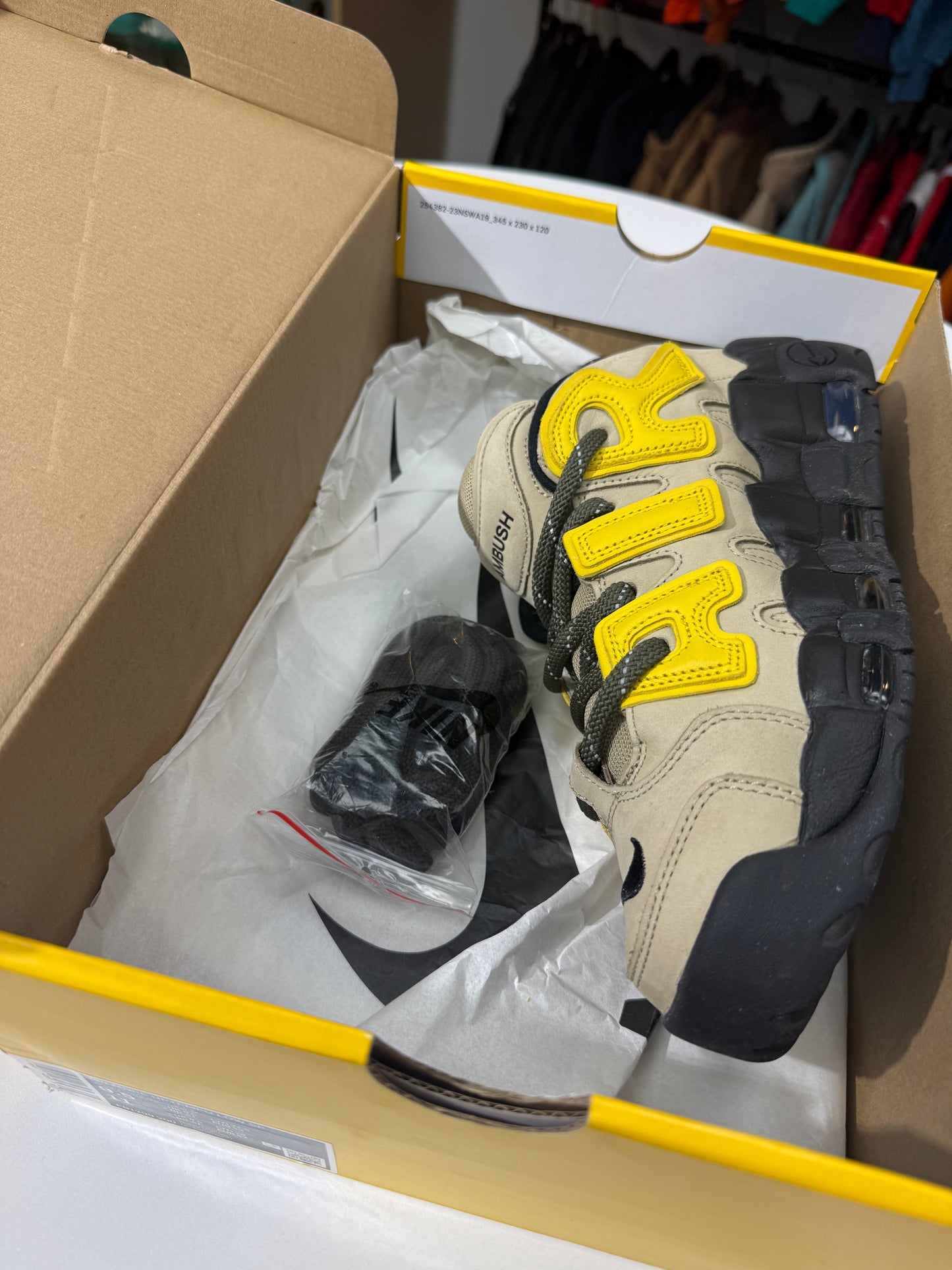 Preowned AMBUSH Limestone Air Uptempo Low