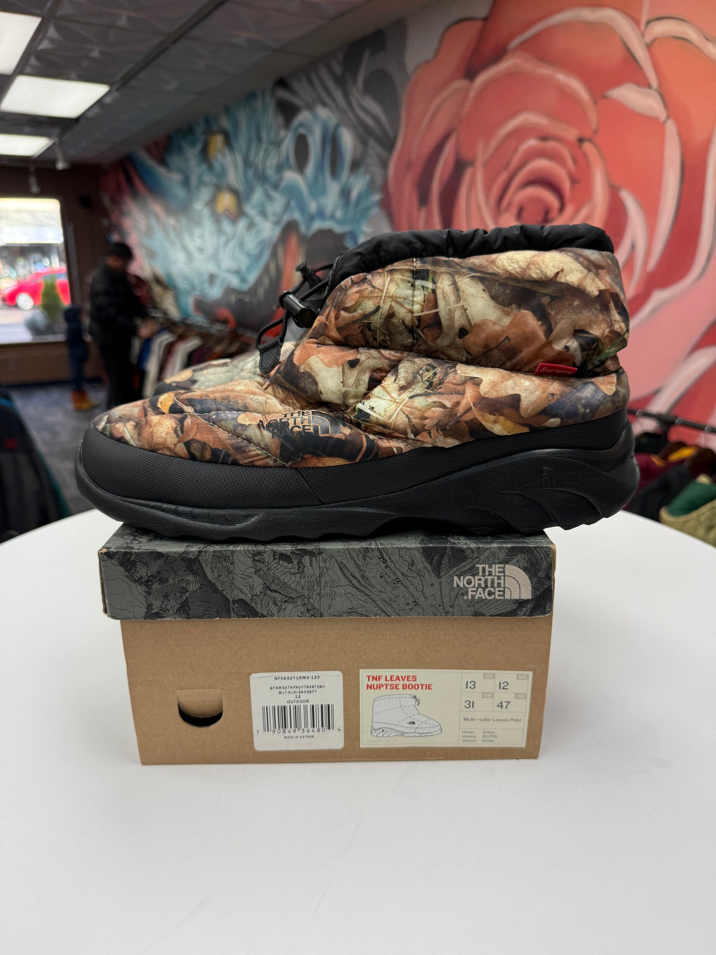 Preowned Supreme Leaves The North Face Nuptse Boots