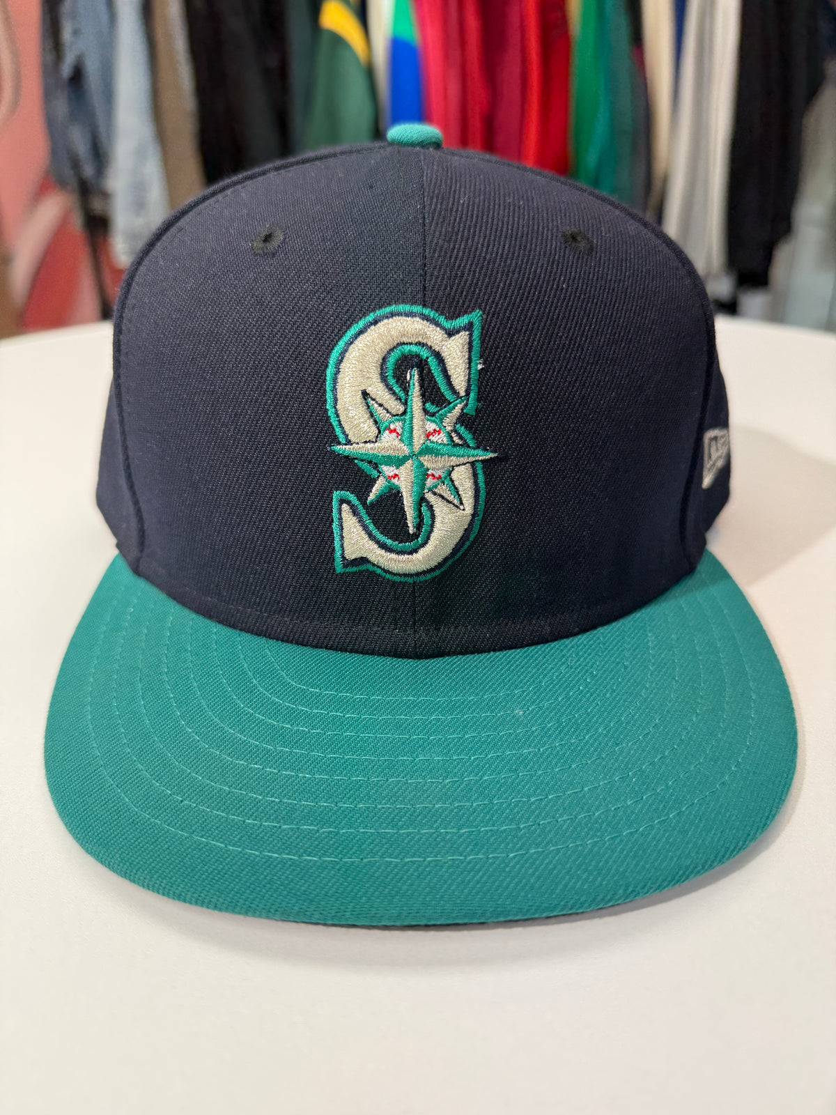 Mariners Classic Teal Brim Fitted