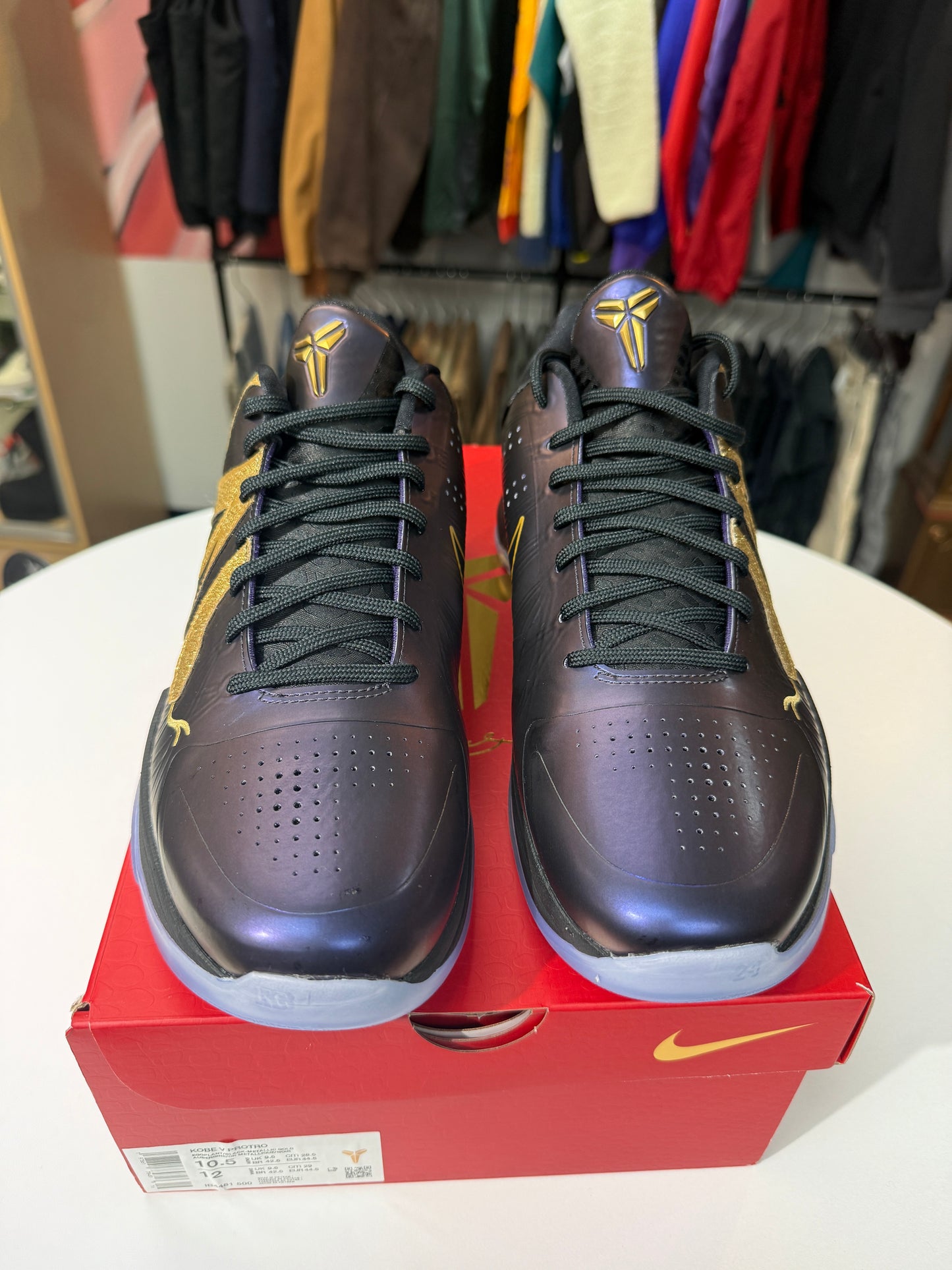 New Year of The Mamba Eggplant Kobe 5 Protro