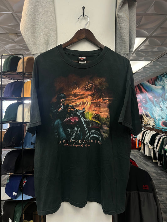 Vintage Harley Davidson Jacksonville FL Tee