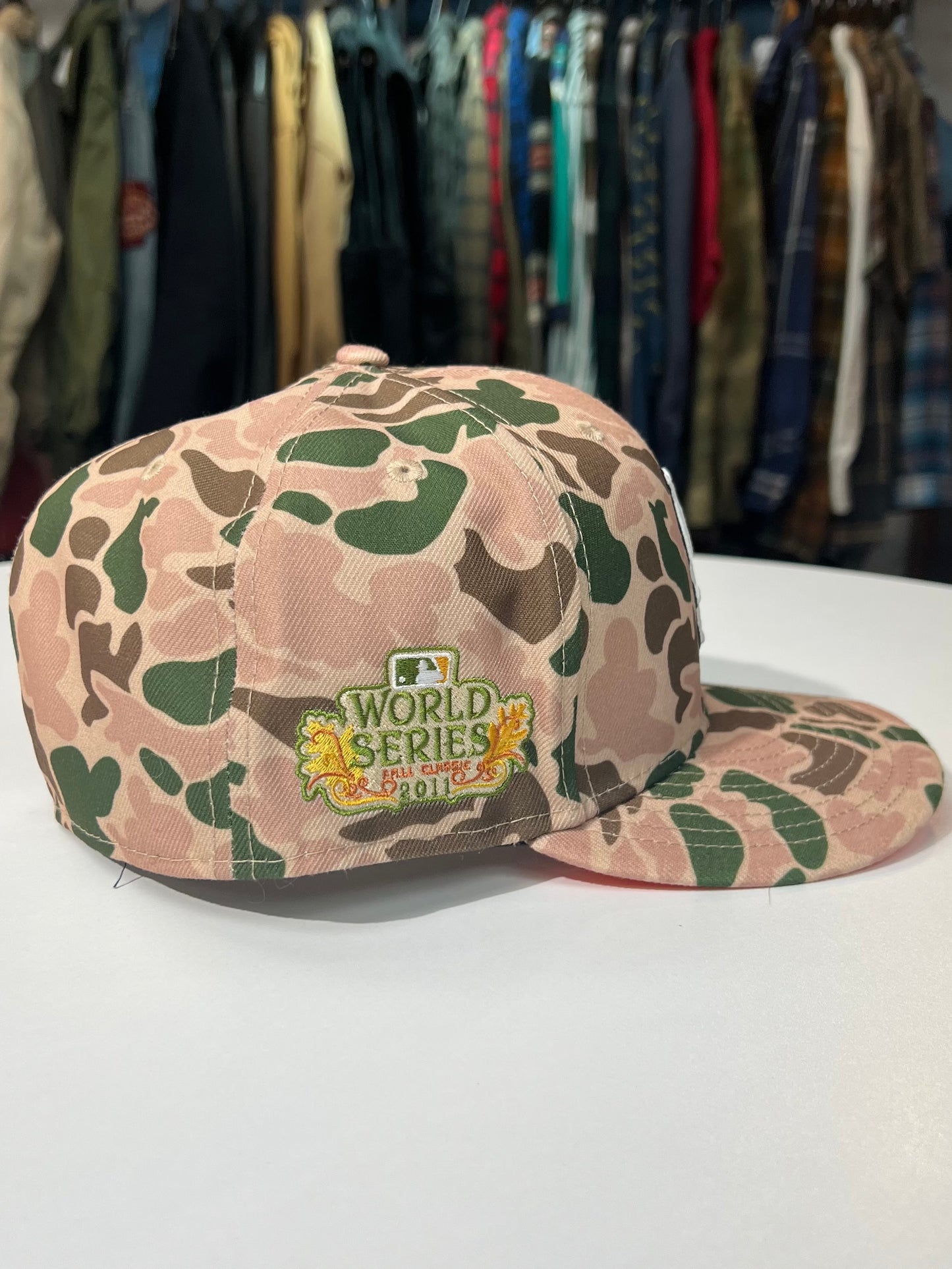 Louisville Cardinal Duck Camo Fitted Cap