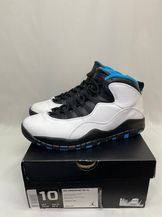 Preowned Jordan 10 Powder Blue