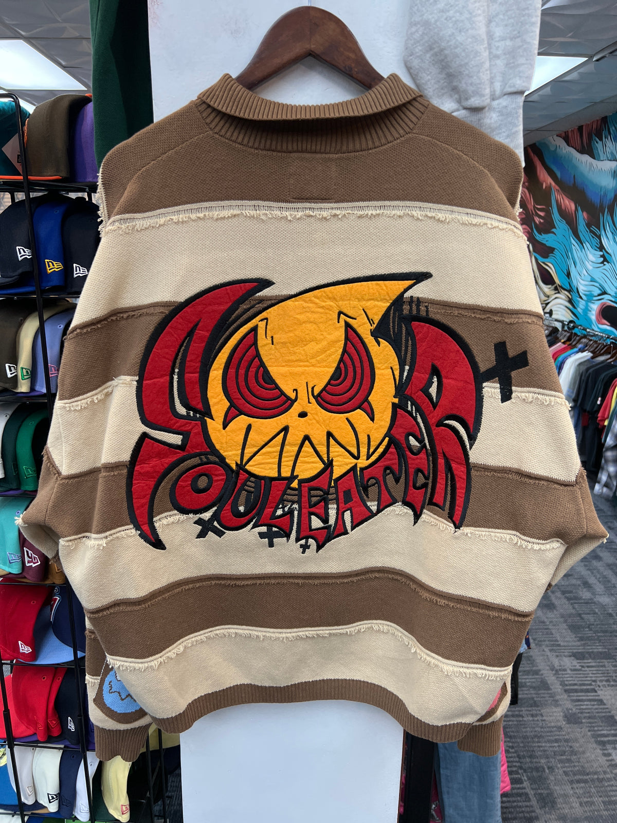 Delinquents Truly Soul Rugby Knit Sweater