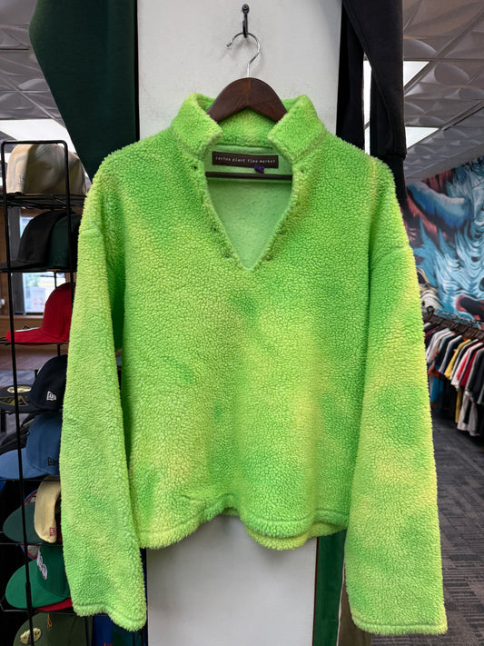 Cactus Plant Flea Market Lime Cowboy Fleece
