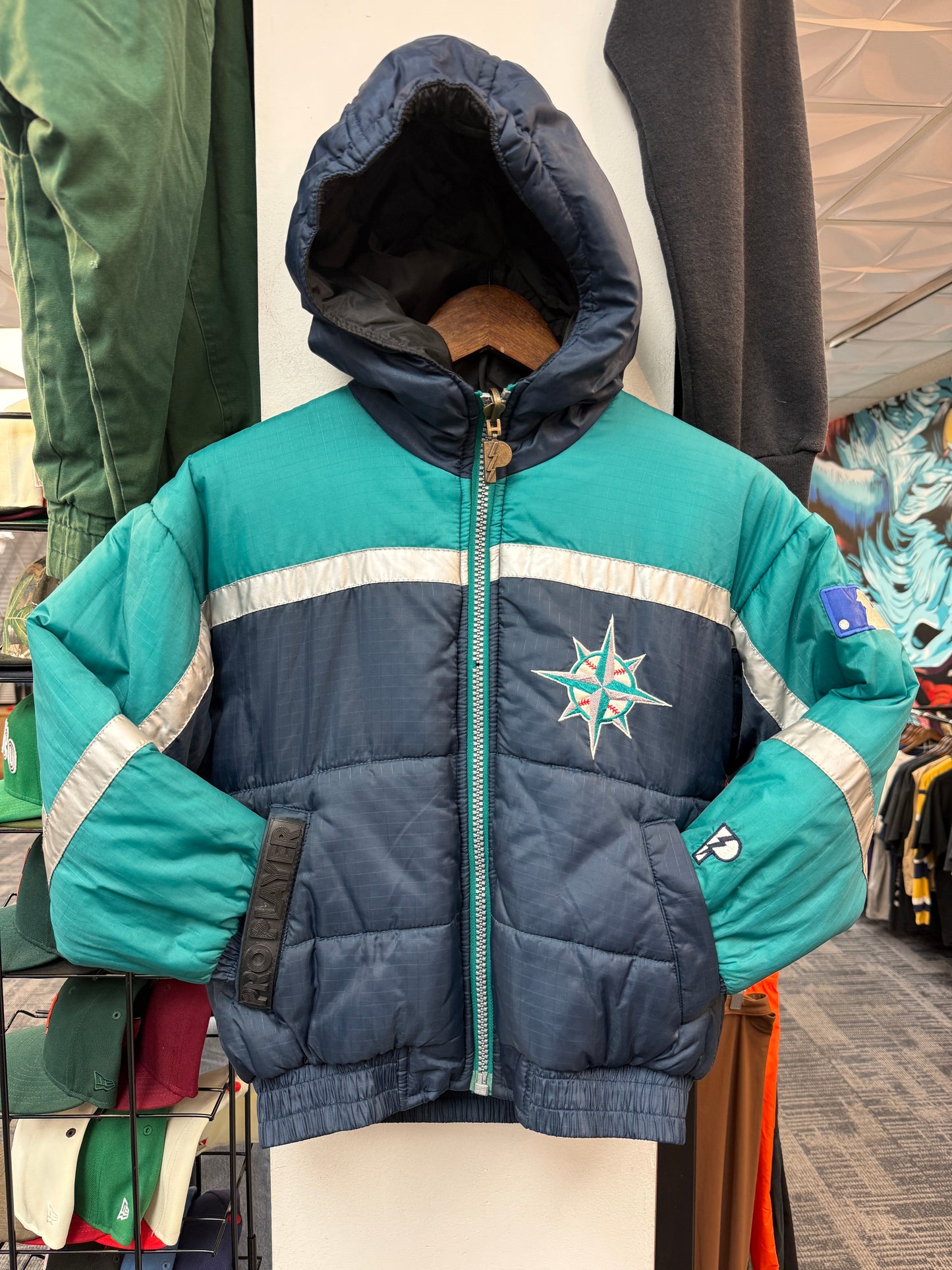 Vintage Mariners Kids Reversible Jacket