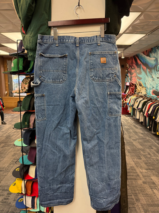 Carhartt Double Knee Blue Jeans