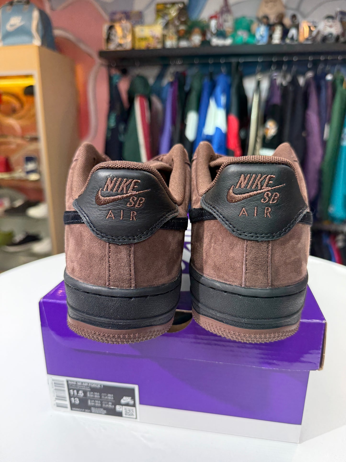 New Chocolate AF1 Nike SB