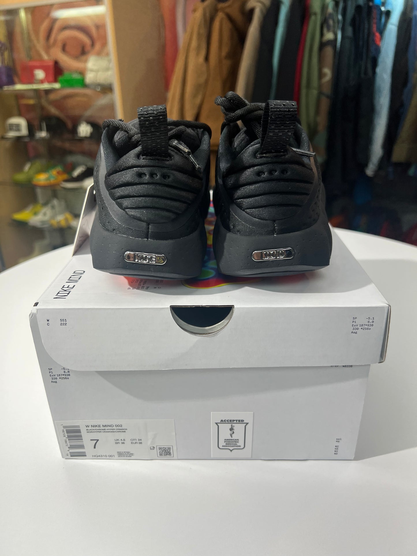 New Nike Mind 002 Black Chrome