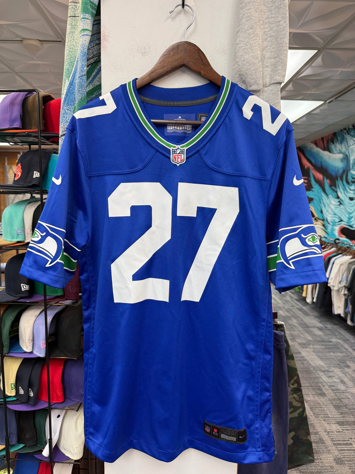 Nike Seahawks Tariq Woolen Jersey