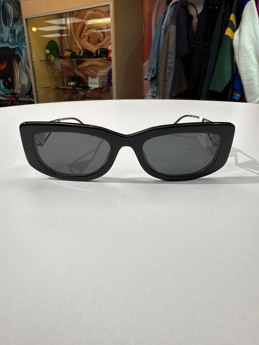 Prada SPR14Y Triangle Plaque Rectangular Sunglasses