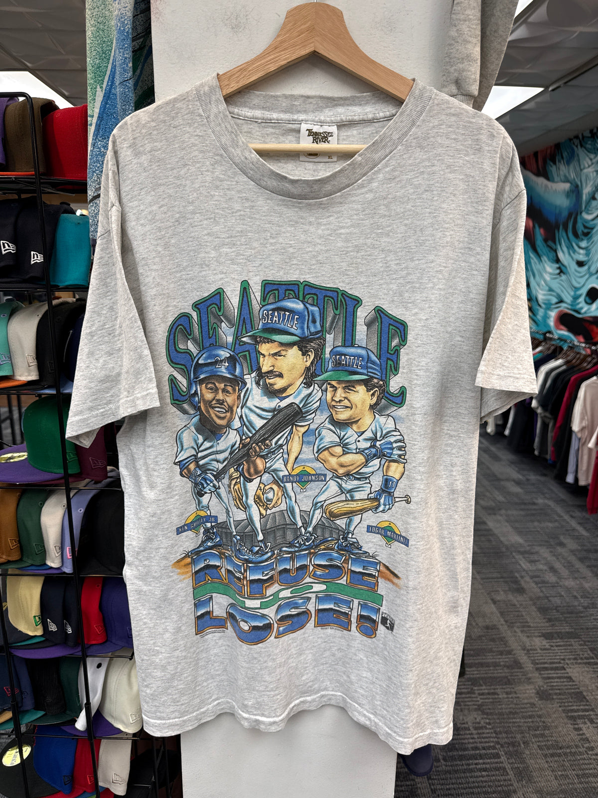 Vintage Seattle Mariners Refuse to Lose Cartoon Tee