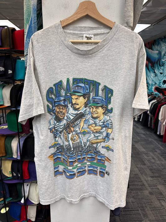Vintage Seattle Mariners Refuse to Lose Cartoon Tee