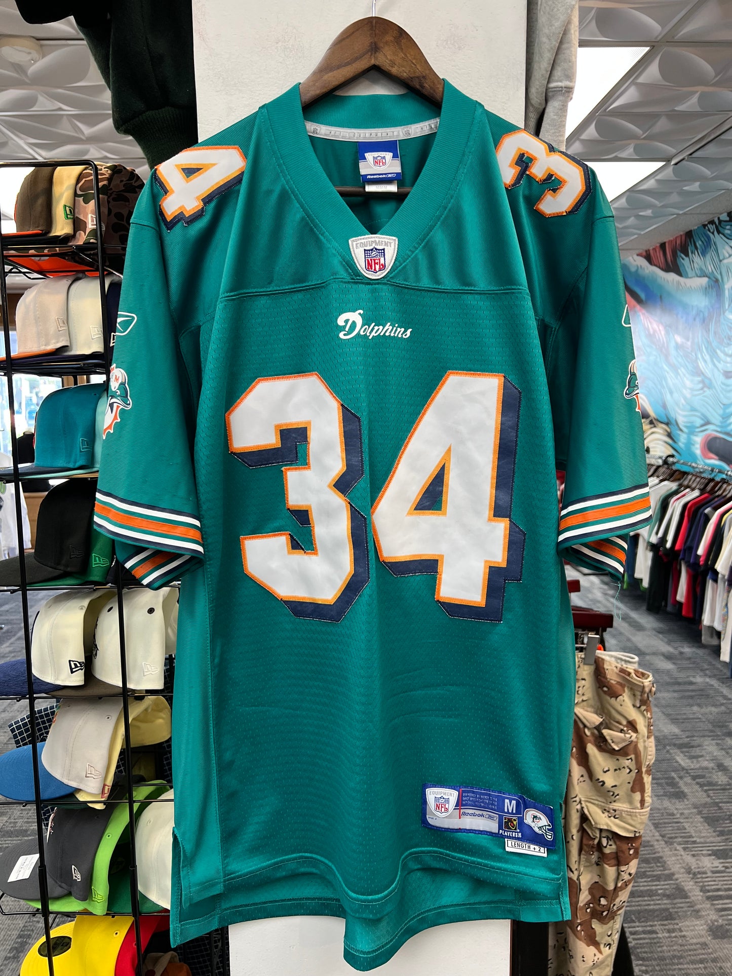 Reebok Miami Dolphins Ricky Williams Jersey