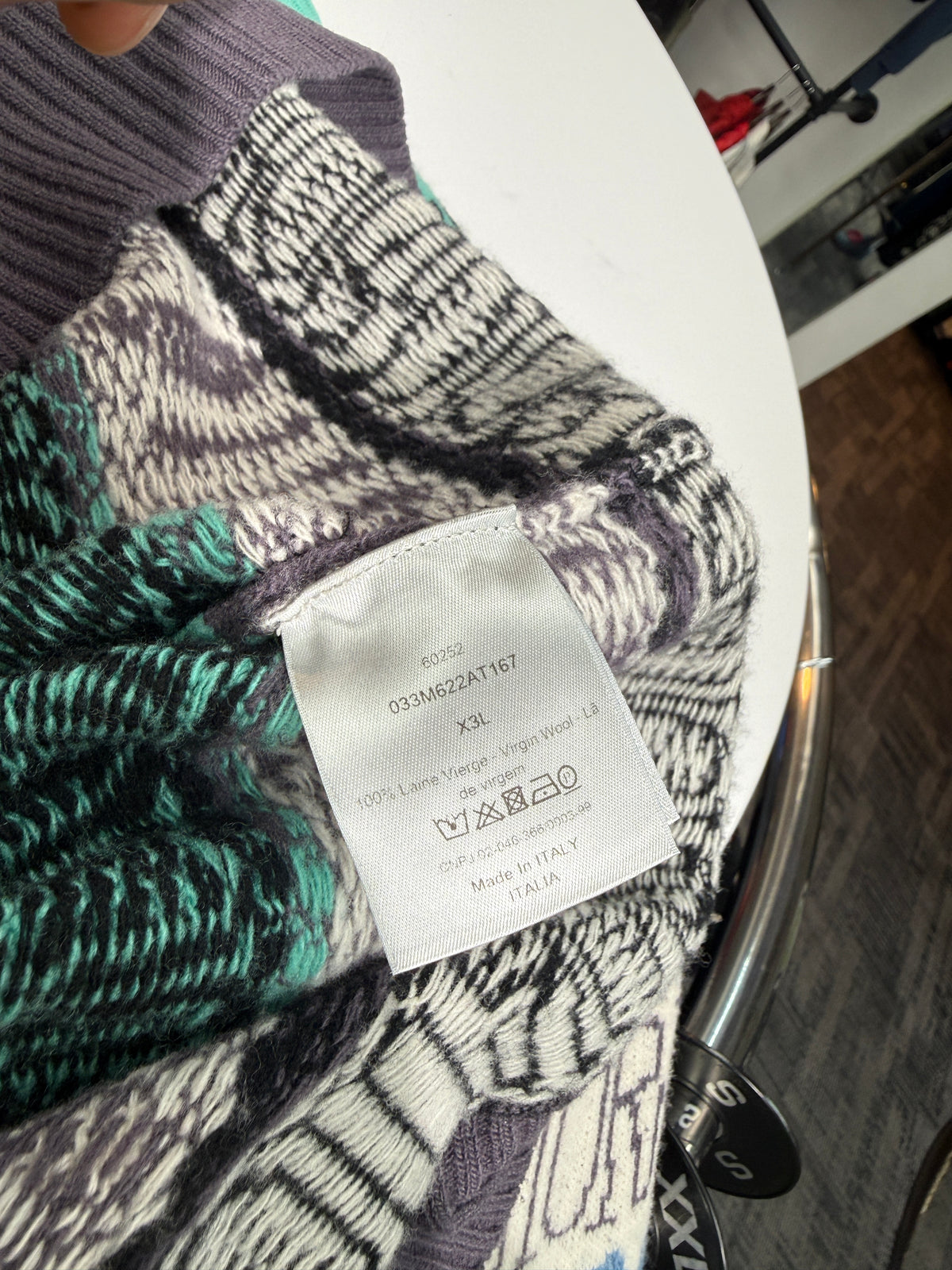 Dior X Stussy Knit Sweater
