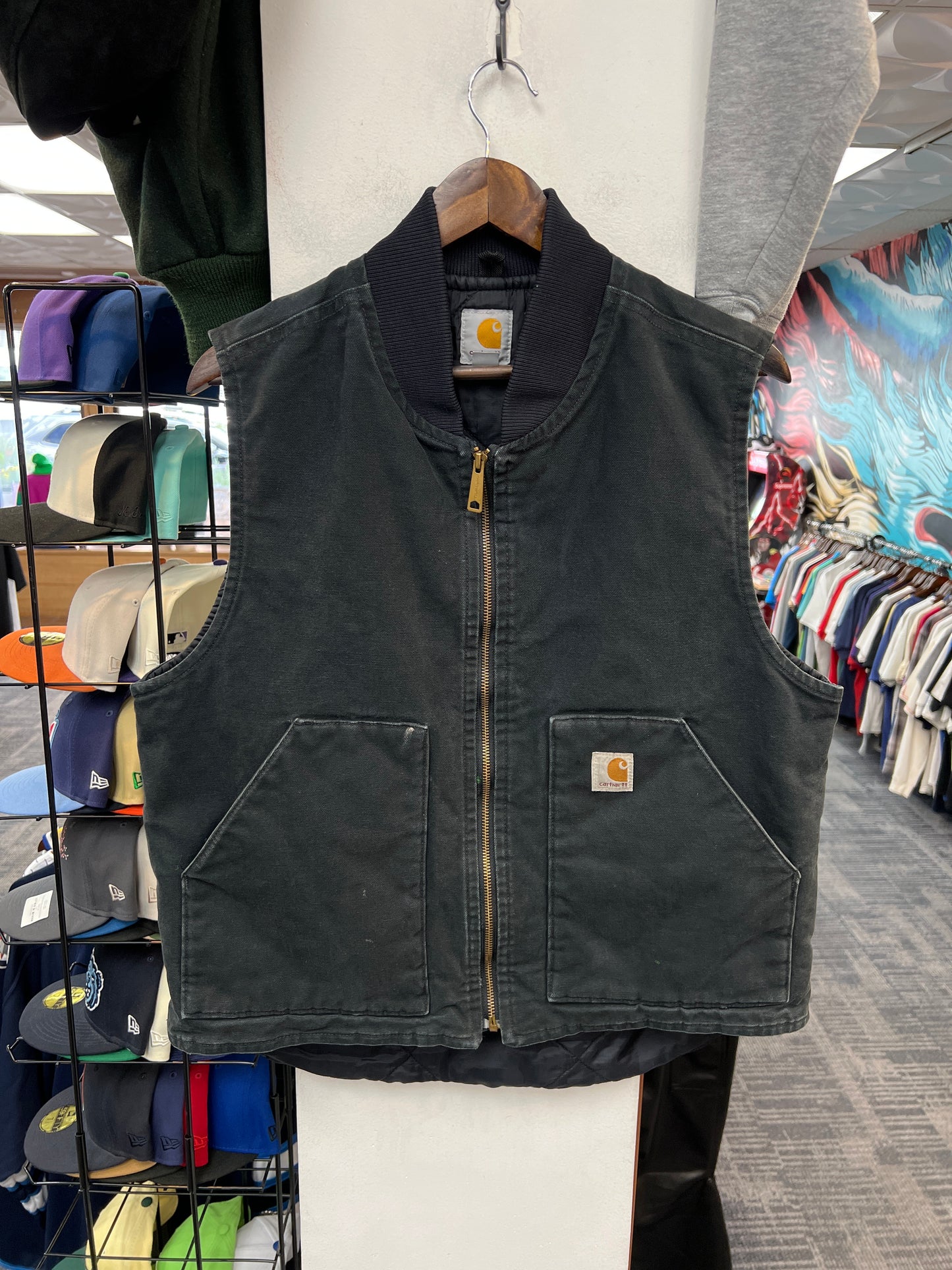 Carhartt Faded Black Arctic Vest