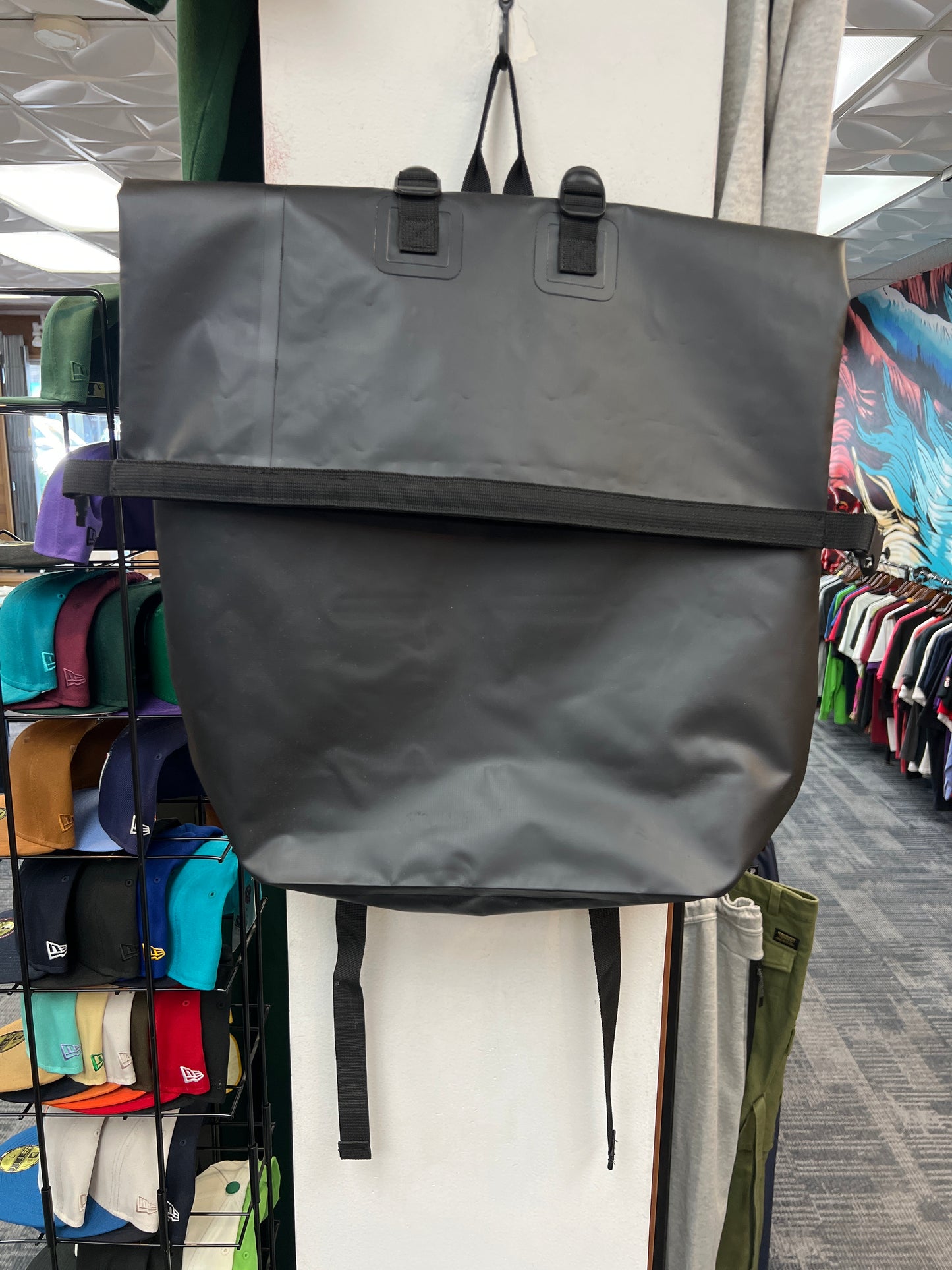 Yeezy Black Dry Bag Backpack