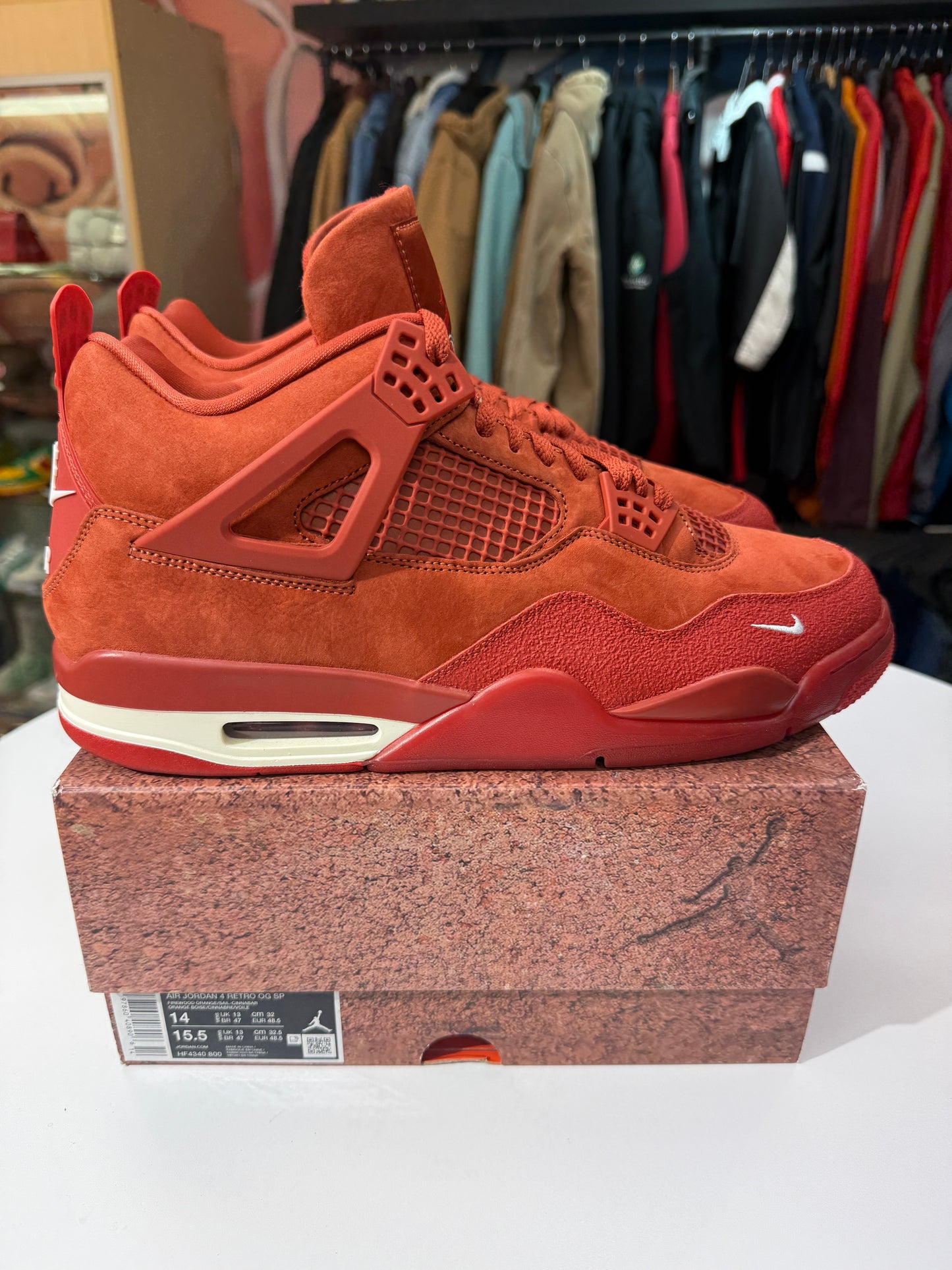 Preowned Nigel Sylvester Brick By Brick Jordan 4