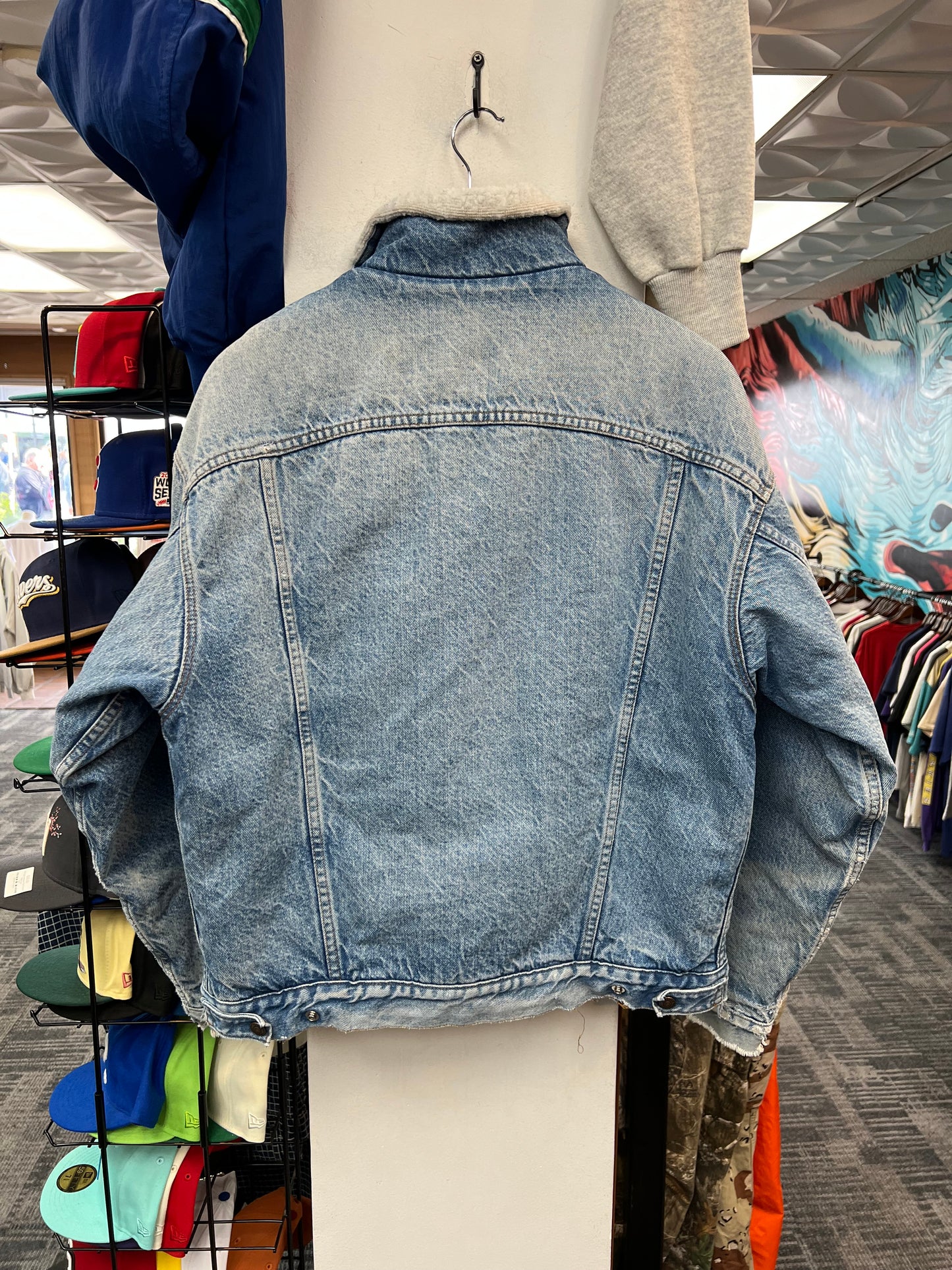 Vintage Levi’s Sherpa Denim Trucker Jacket