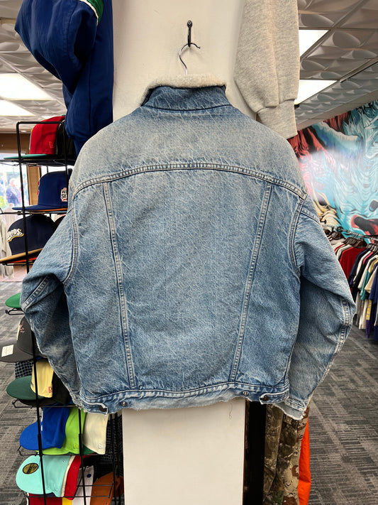 Vintage Levi’s Sherpa Denim Trucker Jacket