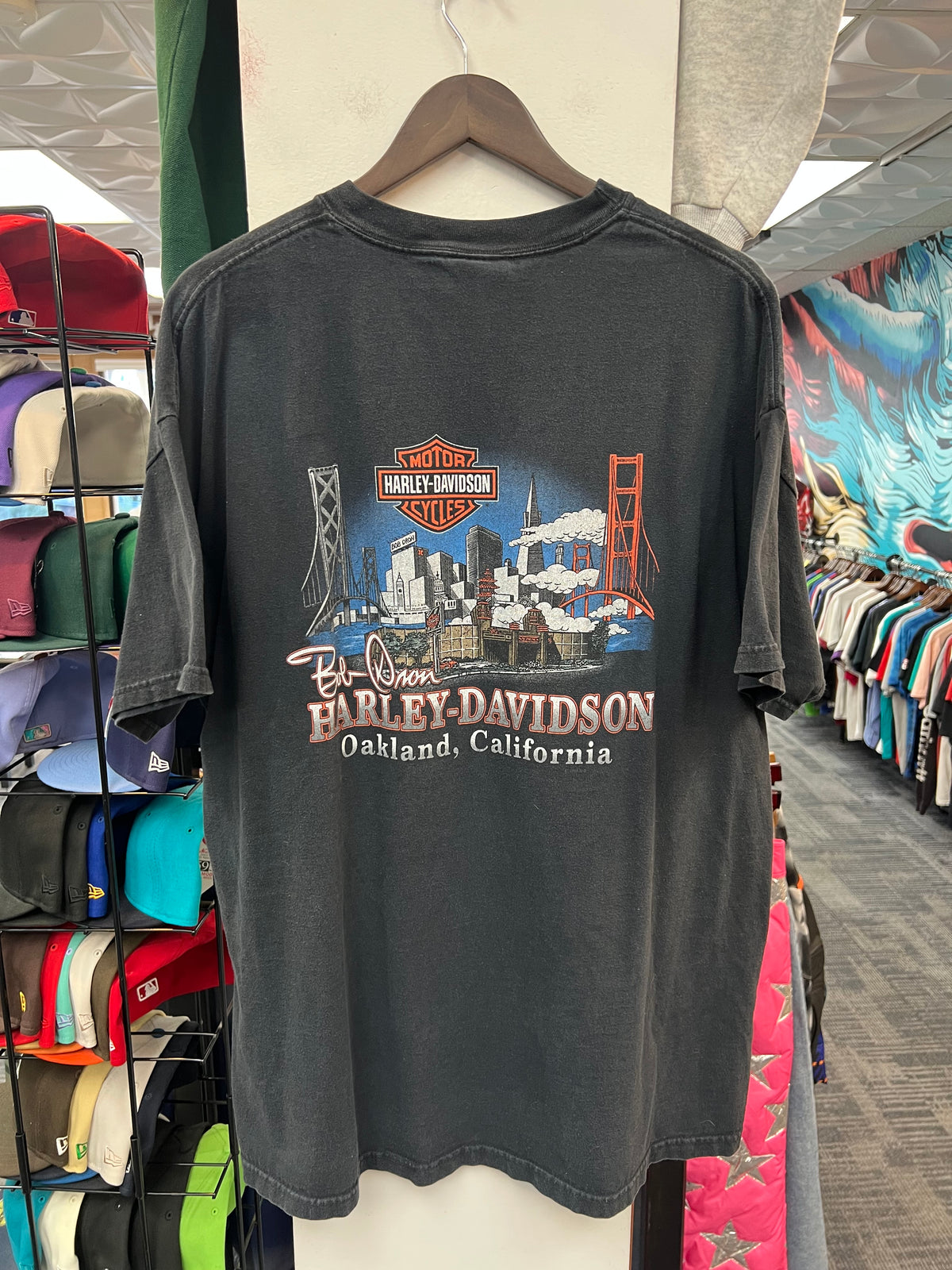 Vintage Harley Davidson Full Throttle Graphic Tee