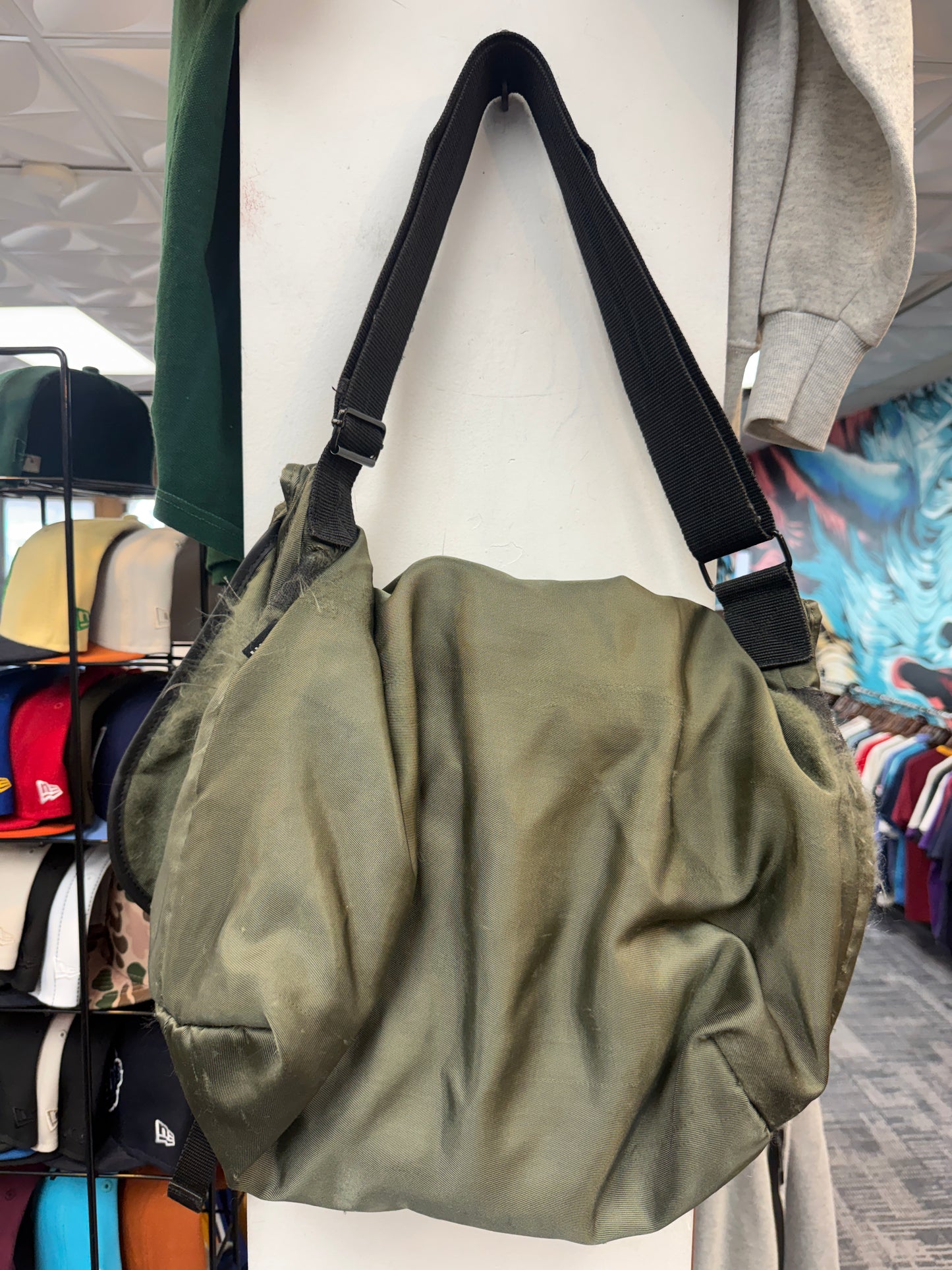 Vintage Polo Sport Messenger Bag