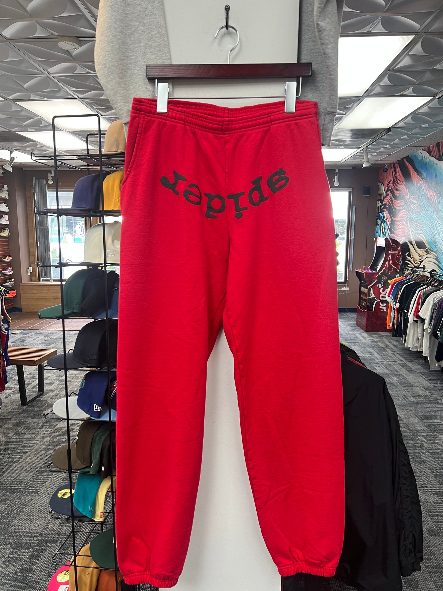 Sp5der OG Red Sweatpants