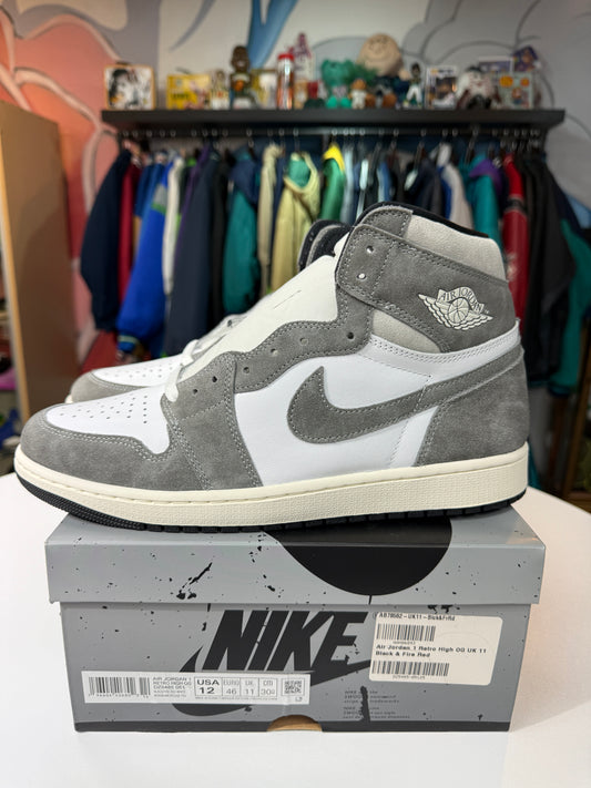New Jordan 1 Washed Black