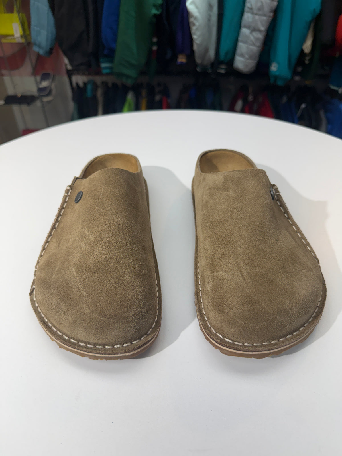 New Birkenstock Zermatt Suede Clog Slipper
