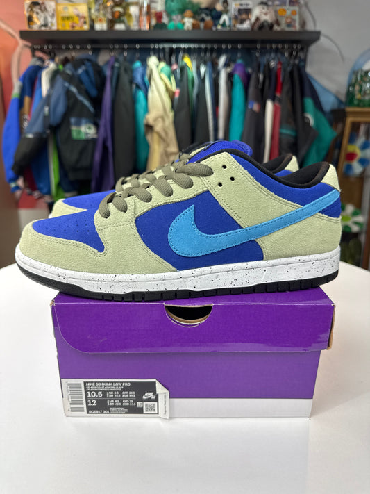 Preowned Nike SB Dunk Low ACG Celadon
