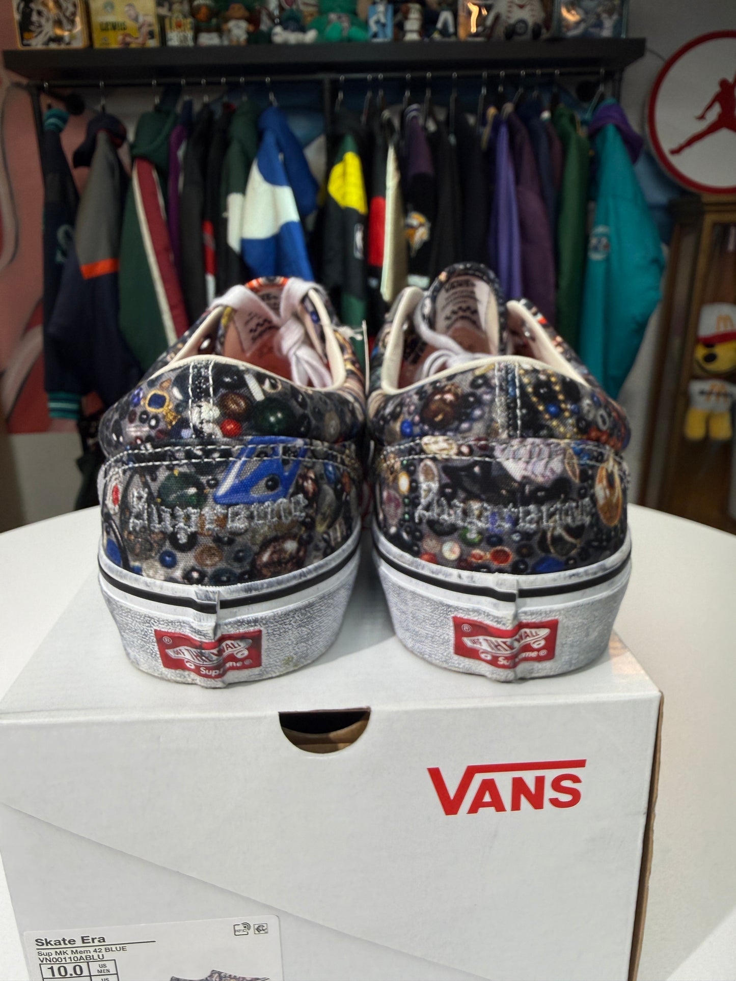 Preowned Supreme X Mikey Kelley Grey Vans Era