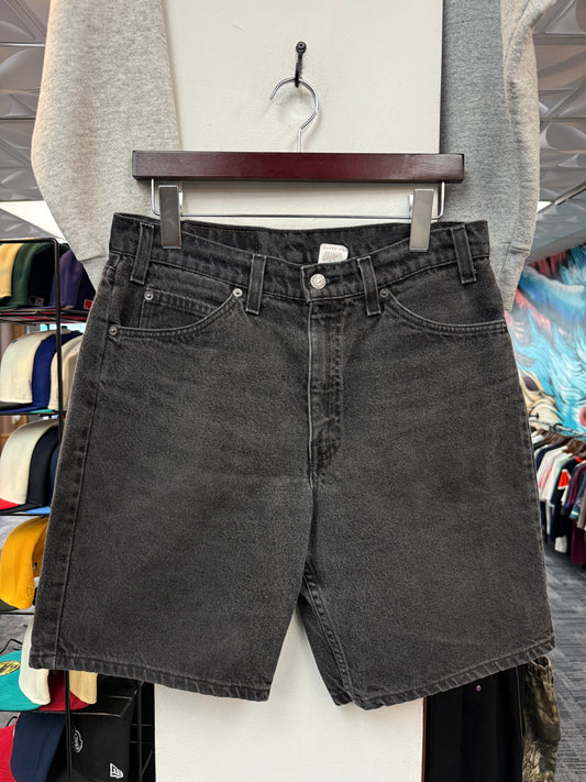 Vintage Orange Tab Levi’s Black Jorts